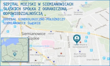 ODDZIAŁ GINEKOLOGICZNO-POŁOŻNICZY - SZPITAL MIEJSKI W SIEMIANOWICACH ŚLĄSKICH SPÓŁKA Z OGRANICZONĄ ODPOWIEDZIALNOŚCIĄ - UL. 1 MAJA 9,  SIEMIANOWICE ŚLĄSKIE
