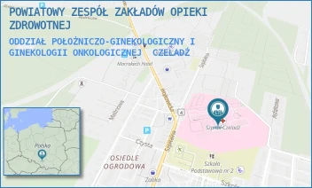ODDZIAŁ POŁOŻNICZO-GINEKOLOGICZNY I GINEKOLOGII ONKOLOGICZNEJ - ZAGŁĘBIOWSKI SZPITAL KLINICZNY - UL. SZPITALNA 40,  CZELADŹ