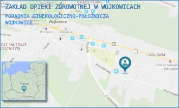 PORADNIA GINEKOLOGICZNO-POŁOŻNICZA - ZAKŁAD OPIEKI ZDROWOTNEJ W WOJKOWICACH - UL. PCK 1,  WOJKOWICE