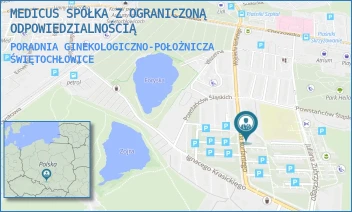 PORADNIA GINEKOLOGICZNO-POŁOŻNICZA - MEDICUS SPÓŁKA Z OGRANICZONĄ ODPOWIEDZIALNOŚCIĄ - UL. WOJCIECHA KORFANTEGO 3,  ŚWIĘTOCHŁOWICE