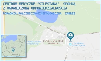 PORADNIA POŁOŻNICZO-GINEKOLOGICZNA - CENTRUM MEDYCZNE "SILESIANA"  SPÓŁKĄ Z OGRANICZONĄ ODPOWIEDZIALNOŚCIĄ - UL. UL.SZYBOWA 2 A,  ZABRZE