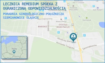 PORADNIA GINEKOLOGICZNO-POŁOŻNICZA - LECZNICA REMEDIUM SPÓŁKA Z OGRANICZONĄ ODPOWIEDZIALNOŚCIĄ - UL. OŚWIĘCIMSKA 6,  SIEMIANOWICE ŚLĄSKIE