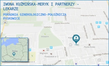 PORADNIA GINEKOLOGICZNO-POŁOŻNICZA - IWONA KUŹMIŃSKA-MERYK I PARTNERZY - LEKARZE - UL. WOJ.POLSKIEGO 10,  PYSKOWICE