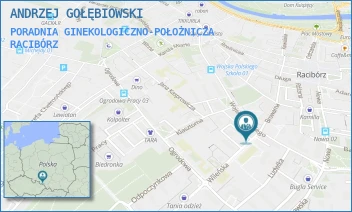 PORADNIA GINEKOLOGICZNO-POŁOŻNICZA - ANDRZEJ GOŁĘBIOWSKI - UL. WILEŃSKA 1,  RACIBÓRZ