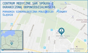 PORADNIA GINEKOLOGICZNA-POŁOŻNICZO - CENTRUM MEDYCZNE SAR SPÓŁKA Z OGRANICZONĄ ODPOWIEDZIALNOŚCIĄ - UL. CICHA 23,  PIEKARY ŚLĄSKIE