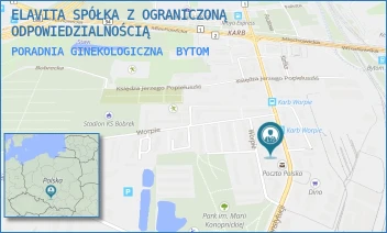 PORADNIA GINEKOLOGICZNA - ELAVITA SPÓŁKA Z OGRANICZONĄ ODPOWIEDZIALNOŚCIĄ - UL. KONSTYTUCJI 93,  BYTOM