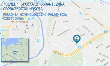 PORADNIA GINEKOLOGICZNO-POŁOŻNICZA - "OLMED" SPÓŁKA Z OGRANICZONĄ ODPOWIEDZIALNOŚCIĄ - UL. OLSZTYŃSKA 68,  CZĘSTOCHOWA