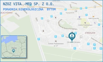 PORADNIA GINEKOLOGICZNA - NZOZ VITA -MED SP. Z O.O. - UL. TYSIĄCLECIA 3,  BYTOM
