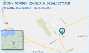 PORADNIA DLA KOBIET - GMINNY OŚRODEK ZDROWIA W DZIAŁOSZYCACH W LIKWIDACJI - PIŃCZOWSKA 18,  DZIAŁOSZYCE