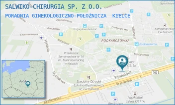 PORADNIA GINEKOLOGICZNO-POŁOŻNICZA - SALWIKO-CHIRURGIA SP. Z O.O. - KRYSZTAŁOWA 2,  KIELCE