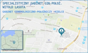 GABINET GINEKOLOGICZNO-POŁOŻNICZY - SPECJALISTYCZNY GABINET GIN-POŁOŻ. WITOLD LASOTA - LECHA 14A,  KIELCE