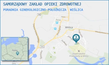 PORADNIA GINEKOLOGICZNO-POŁOŻNICZA - SAMORZĄDOWY ZAKŁAD OPIEKI ZDROWOTNEJ - KILIŃSKIEGO 19,  WIŚLICA