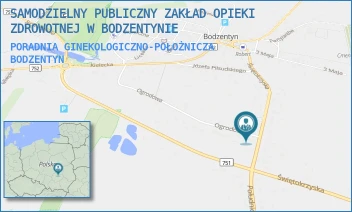 PORADNIA GINEKOLOGICZNO-POŁOŻNICZA - SAMODZIELNY PUBLICZNY ZAKŁAD OPIEKI ZDROWOTNEJ W BODZENTYNIE - OGRODOWA 1,  BODZENTYN