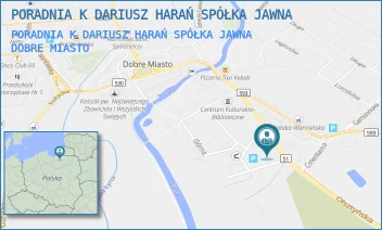 PORADNIA K DARIUSZ HARAŃ SPÓŁKA JAWNA - PORADNIA K DARIUSZ HARAŃ SPÓŁKA JAWNA - OLSZTYŃSKA 10/8,  DOBRE MIASTO