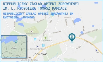 NIEPUBLICZNY ZAKŁAD OPIEKI ZDROWOTNEJ IM. RYDYGIERA - NIEPUBLICZNY ZAKŁAD OPIEKI ZDROWOTNEJ IM. L. RYDYGIERA TOMASZ KARDACZ - KS. JANA HANOWSKIEGO 7A,  JONKOWO