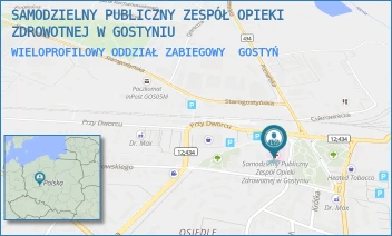 WIELOPROFILOWY ODDZIAŁ ZABIEGOWY - SAMODZIELNY PUBLICZNY ZESPÓŁ OPIEKI ZDROWOTNEJ W GOSTYNIU - PL.K. MARCINKOWSKIEGO 8/9,  GOSTYŃ