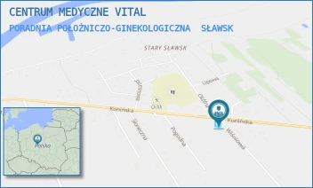 PORADNIA POŁOŻNICZO-GINEKOLOGICZNA - VITAL KRUCCY SPÓŁKA JAWNA - WIŚNIOWA 1,  SŁAWSK