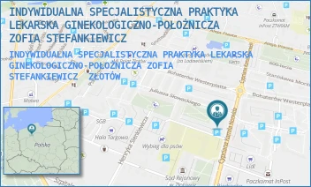 INDYWIDUALNA SPECJALISTYCZNA PRAKTYKA LEKARSKA GINEKOLOGICZNO-POŁOŻNICZA ZOFIA STEFANKIEWICZ - INDYWIDUALNA SPECJALISTYCZNA PRAKTYKA LEKARSKA GINEKOLOGICZNO-POŁOŻNICZA ZOFIA STEFANKIEWICZ - NORWIDA 8,  ZŁOTÓW