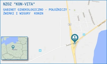 GABINET GINEKOLOGICZNO - POŁOŻNICZY - ŻWIRKI I WIGURY - NZOZ "KON-VITA" - ŻWIRKI I WIGURY 5A,  KONIN