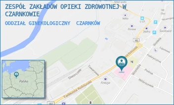ODDZIAŁ GINEKOLOGICZNY - ZESPÓŁ ZAKŁADÓW OPIEKI ZDROWOTNEJ W CZARNKOWIE - KOŚCIUSZKI 94,  CZARNKÓW