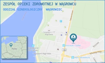 ODDZIAŁ GINEKOLOGICZNY - ZESPÓŁ OPIEKI ZDROWOTNEJ W WĄGROWCU - KOŚCIUSZKI 74,  WĄGROWIEC