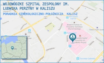 PORADNIA GINEKOLOGICZNO-POŁOŻNICZA - WOJEWÓDZKI SZPITAL ZESPOLONY IM. LUDWIKA PERZYNY W KALISZU - TORUŃSKA 7,  KALISZ