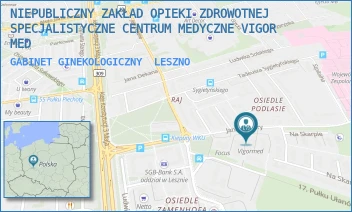 GABINET GINEKOLOGICZNY - NIEPUBLICZNY ZAKŁAD OPIEKI ZDROWOTNEJ SPECJALISTYCZNE CENTRUM MEDYCZNE VIGOR MED - KIEPURY 12,  LESZNO