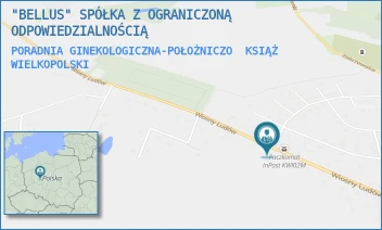 PORADNIA GINEKOLOGICZNA-POŁOŻNICZO - "BELLUS" SPÓŁKA Z OGRANICZONĄ ODPOWIEDZIALNOŚCIĄ - WIOSNY LUDÓW 24A,  KSIĄŻ WIELKOPOLSKI