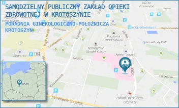 PORADNIA GINEKOLOGICZNO-POŁOŻNICZA - SAMODZIELNY PUBLICZNY ZAKŁAD OPIEKI ZDROWOTNEJ W KROTOSZYNIE - BOLEWSKIEGO 4 -8,  KROTOSZYN