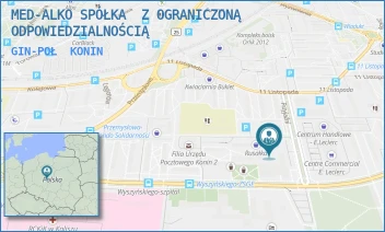 GIN-POŁ - MED-ALKO SPÓŁKA  Z OGRANICZONĄ ODPOWIEDZIALNOŚCIĄ - PRZYJAŹNI 3,  KONIN
