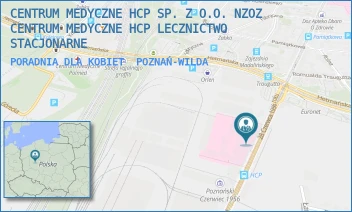 PORADNIA DLA KOBIET - CENTRUM MEDYCZNE HCP SPÓŁKA Z O.O. NZOZ CENTRUM MEDYCZNE HCP LECZNICTWO AMBULATORYJNE - 28 CZERWCA1956 194,  POZNAŃ-WILDA