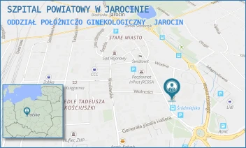 ODDZIAŁ POŁOŻNICZO GINEKOLOGICZNY - SZPITAL POWIATOWY W JAROCINIE - SZPITALNA 1,  JAROCIN