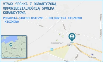 PORADNIA GINEKOLOGICZNO - POŁOZNICZA KISZKOWO - CENTRUM MEDYCZNE VIVAX SPÓŁKA Z OGRANICZONĄ ODPOWIEDZIALNOŚCIĄ - SZKOLNA 23,  KISZKOWO
