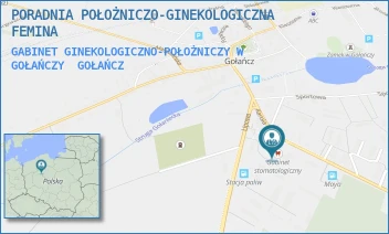 GABINET GINEKOLOGICZNO-POŁOŻNICZY W GOŁAŃCZY - SPECJALISTYCZNA PRAKTYKA LEKARSKA POŁOŻNICZO-GINEKOLOGICZNA EWA CIEŚLIŃSKA - LIBELTA 4,  GOŁAŃCZ