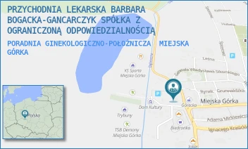 PORADNIA GINEKOLOGICZNO-POŁOŻNICZA - PRZYCHODNIA LEKARSKA BARBARA BOGACKA-GANCARCZYK SPÓŁKA Z OGRANICZONĄ ODPOWIEDZIALNOŚCIĄ - PL. KORCZAKA 1,  MIEJSKA GÓRKA