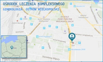 GINEKOLOGIA - OŚRODEK LECZENIA KOMPLEKSOWEGO - WROCŁAWSKA 81,  OSTRÓW WIELKOPOLSKI
