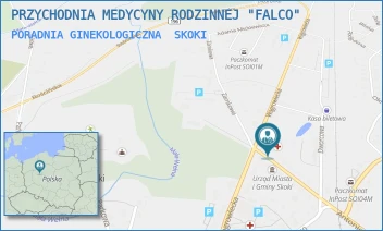 PORADNIA GINEKOLOGICZNA - PRZYCHODNIA MEDYCYNY RODZINNEJ "FALCO" - CIASTOWICZA 12,  SKOKI