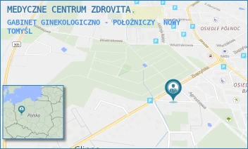 GABINET GINEKOLOGICZNO - POŁOŻNICZY - MEDYCZNE CENTRUM ZDROVITA - ZBĄSZYŃSKA 9,  NOWY TOMYŚL