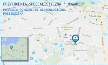 PORADNIA POŁOŻNICZO-GINEKOLOGICZNA - PRZYCHODNIA SPECJALISTYCZNA " NOWAMED" - RÓŻANA 1F,  POBIEDZISKA