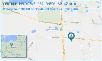 PORADNIA GINEKOLOGICZNO-POŁOŻNICZA - CENTRUM MEDYCZNE "SALOMED" SP. Z O.O. - WOLNOŚCI 4A,  GNIEZNO
