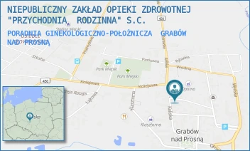PORADNIA GINEKOLOGICZNO-POŁOŻNICZA - NIEPUBLICZNY ZAKŁAD OPIEKI ZDROWOTNEJ "PRZYCHODNIA  RODZINNA" S.C. - MICKIEWICZA 1,  GRABÓW NAD PROSNĄ