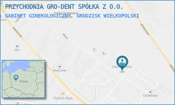GABINET GINEKOLOGICZNY - PRZYCHODNIA GRO-DENT SPÓŁKA Z O.O. - OSIEDLE WOJSKA POLSKIEGO 111,  GRODZISK WIELKOPOLSKI