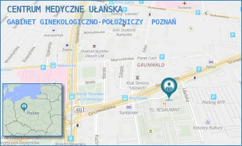 GABINET GINEKOLOGICZNO-POŁOŻNICZY - CENTRUM MEDYCZNE UŁAŃSKA - UŁAŃSKA 21/U5,  POZNAŃ