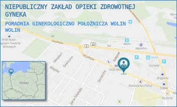 PORADNIA GINEKOLOGICZNO POŁOŻNICZA WOLIN - NIEPUBLICZNY ZAKŁAD OPIEKI ZDROWOTNEJ GYNEKA - GRYFITÓW 8/C,  WOLIN