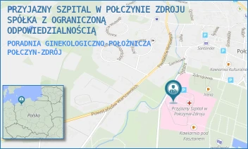 PORADNIA GINEKOLOGICZNO-POŁOŻNICZA - PRZYJAZNY SZPITAL W POŁCZYNIE ZDROJU SPÓŁKA Z OGRANICZONĄ ODPOWIEDZIALNOŚCIĄ - SZPITALNA 5,  POŁCZYN-ZDRÓJ