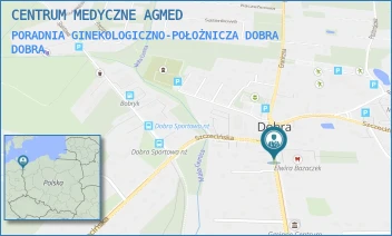 PORADNIA GINEKOLOGICZNO-POŁOŻNICZA DOBRA - CENTRUM MEDYCZNE AGMED - GRANICZNA 24A,  DOBRA