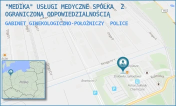 GABINET GINEKOLOGICZNO-POŁOŻNICZY - "MEDIKA" USŁUGI MEDYCZNE SPÓŁKA  Z  OGRANICZONĄ ODPOWIEDZIALNOŚCIĄ - KUŹNICKA 1,  POLICE