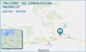 BĘDZINO - "MULTIMED" ZOZ GINEKOLOGICZNO - POŁOŻNICZY - BĘDZINO 18,  BĘDZINO