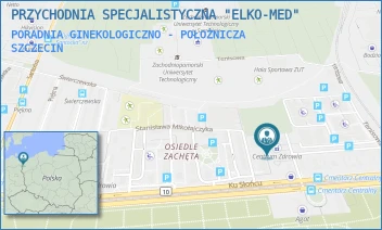 PORADNIA GINEKOLOGICZNO - POŁOŻNICZA - PRZYCHODNIA SPECJALISTYCZNA "ELKO-MED" - KU SŁOŃCU 23/24,  SZCZECIN