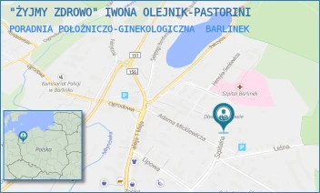 PORADNIA POŁOŻNICZO-GINEKOLOGICZNA - "ŻYJMY ZDROWO" IWONA OLEJNIK-PASTORINI - SZPITALNA 8,  BARLINEK